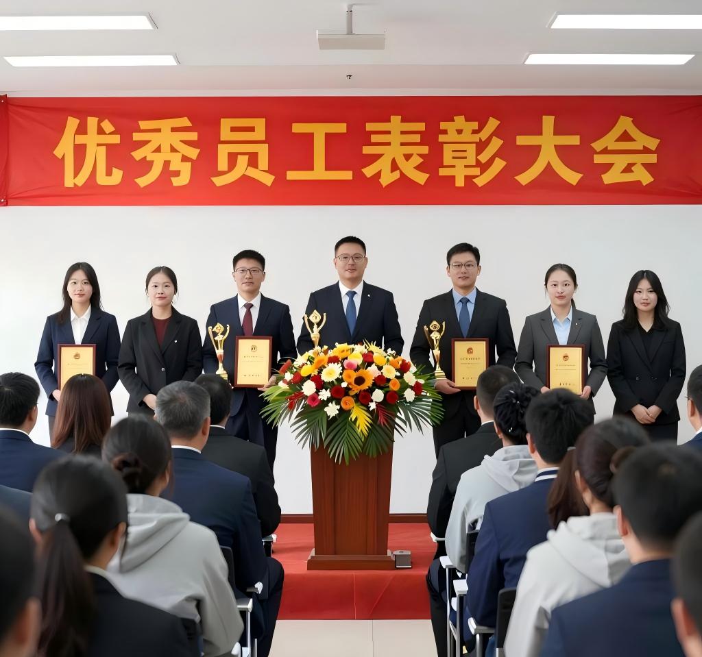 Groeten aan de strijders en samen bouwen aan een nieuwe reis - De Shenzhen New Hongda Electric Heating Technology Employee Commendation Conference werd met succes gehouden